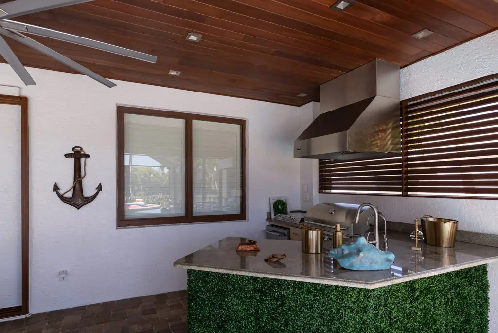 Energy-efficient impact glass windows with slim black frames